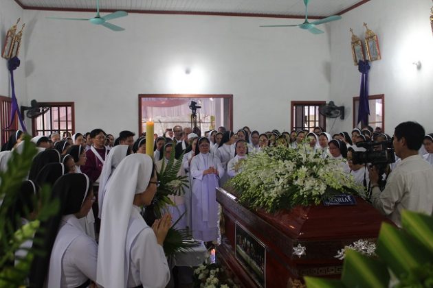 Thánh lễ an táng nữ tu Maria Nguyễn Thị Nhài