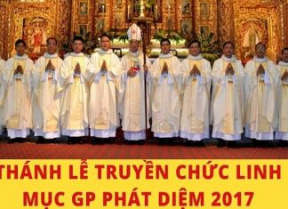 Thánh lễ truyền chức linh mục giáo phận Phát Diệm 2017