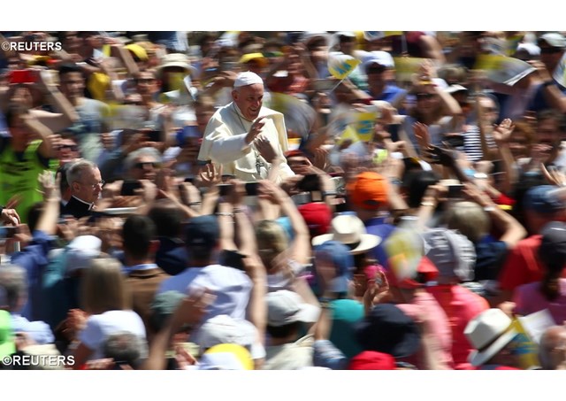 Đức Thánh Cha tiếp kiến 13 ngàn tín hữu Bologna và Cesena