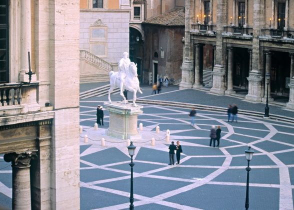 10. Quảng trường Piazza di Campidoglio