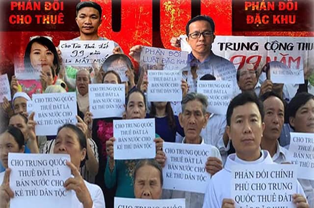Phản đối nhà cầm quyền Cộng sản Việt nam