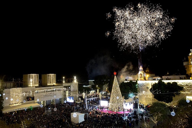 Bầu khí chào đón Giáng sinh tại Bethlehem
