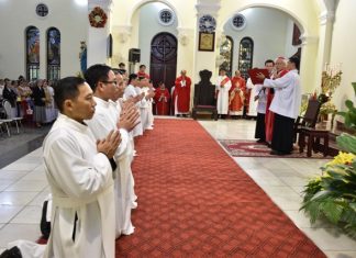 Thánh lễ truyền chức Phó tế giáo phận Bắc Ninh 28/12/2018