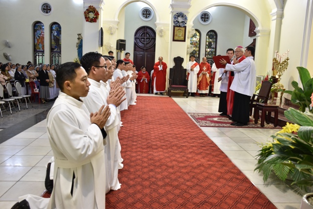 Thánh lễ truyền chức Phó tế giáo phận Bắc Ninh 28/12/2018
