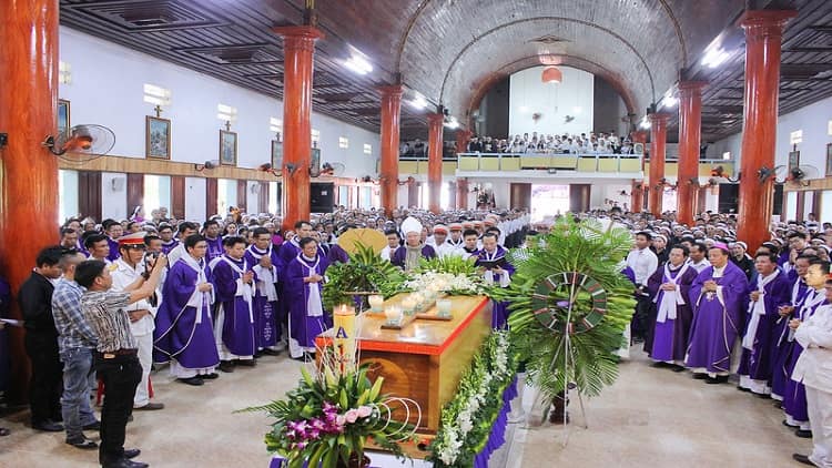 Thánh lễ an táng cha Giuse Trần Thanh Hương